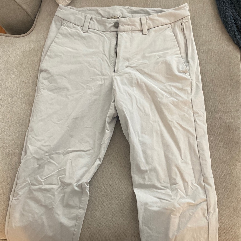 Grey Lululemon Commission Pants